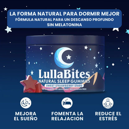 LullaBites® Gomitas Naturales para Dormir